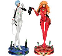 Jiumaocleu Ayanami Rei and Asuka Langley Soryu Figure Statue