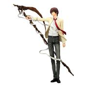 Jiumaocleu Death Note Figure Statue - 26cm Anime Character Light Yagami Figure Model Sculpture, PVC Handmade Collectible Desktop Decoration