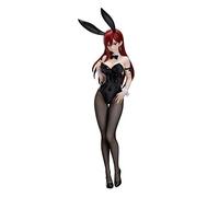 Jiumaocleu Fairy Tail Figure Statue - 47cm Big Size Anime Figure Model Bunny Girl Style Action Figure Handmade Collectible Sculpture Desktop Decoration for Boys Adults