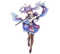 Jiumaocleu Keqing Figure Statue Model - 24cm Anime Figure Model Sculpture Cartoon Game Character Model Action Figure Handmade Collectible New Year Gifts