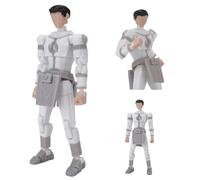 Jiumaocleu Mark Grayson Action Figure, Atom Eve/Omni Man/Nolan Grayson Movable Joints Figures 3D Printed Multi-Jointed Figures Collectible Figurine Desktop Decoration Gift 12CM