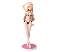 Jiumaocleu My Dress-Up Darling Figure Statue, Kitagawa Marin Figure Model Swimsuit Style Anime Figurine Model Handmade Collectible Desktop Decoration for Fans