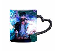 Jiumaocleu My Hero Academia Magic Mug, Anime MHA Heat Sensitive Colour Changing Mug, MHA Color Changing Mark Cup, Coffee & Tea Ceramic Cup, Creative Gifts for Christmas Birthday