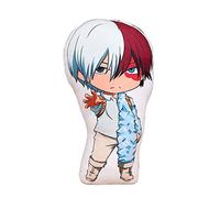 Jiumaocleu My Hero Academia Plush Pillow, No Hero Academia Figures Plushies, Anime MHA Merch Soft Cushion for Christmas Birthday Gift