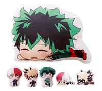Jiumaocleu My Hero Academia Plush Pillow, No Hero Academia Figures Plushies, Anime MHA Merch Soft Cushion for Christmas Birthday Gift
