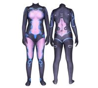Jiumaocleu Purple Heart-Neptune Cosplay Anime Jumpsuit Full Set | Anime Purple Heart-Neptune Bodysuit, Halloween Role Playing Show Party Outfit