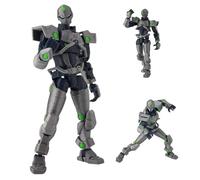 Jiumaocleu Tech Jacket Movable Action Figure Anime 3D Printed Multi-Jointed Figures Mark Grayson Super Action Statue Interchangeable Accessories Collectible Figurine 14CM