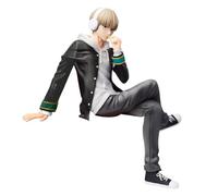 Jiumaocleu Wind Breaker Figure KAJI REN Figure Statue, 15cm Sitting Pose Anime Action Figure Model Handmade Collectible Desktop Decoration Gifts