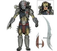 Jiumaocleu Yautja-Ultimate Scarface Hunter Action Figure 20CM PVC Anime Movable Joints Standing Pose Collectors and Display Halloween Figures