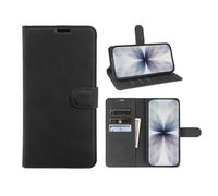 JIUNINE Case for XIAOMI Redmi Note 15 5G / 4G / Poco M8 5G, Wallet Phone Case Flip Cover in PU Leather, with Card Slots, Kickstand Function and Magnetic Closure, Protective Phone Pouch, Black