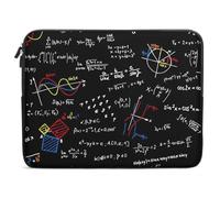 JiuPopular 10inch Laptop Case, Math Linear Mathematics Education Laptop Sleeve