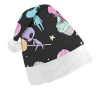 JiuPopular Christmas Hat,Alien Hat for Various Holiday Parties