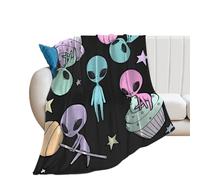 JiuPopular Flannel Blanket, Alien Angel Wings Alpaca Cactus Aquamarine Scales Autumn Cute Fox Autumn Pumpkin Leaves Baroque Black Gold Marble Boston Terrier Blue Camouflage Boston Terrier Dog Blue Bu