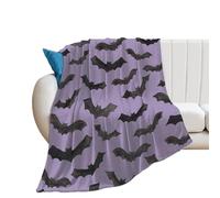 JiuPopular Flannel Blanket, Cute Bat Cute Anime Dinosaurs Cute Black Pug Dog Cute Cat Cute Corgi Cute Hedgehog Cute French Bulldog Dalmatian Darts Target Dog Bones Paw Prints Dolphin Train Flag of Me