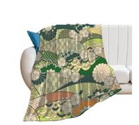JiuPopular Flannel Blanket, Japanese Pattern Lazy Sloth Liberty Pattern Manta Ray And Fish Light Pink Rose Marble Pink Mid Century Modern Mushrooms Music Note My Sprirt Animal Sloth Music Notes Owl P