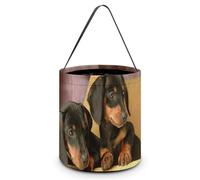 JiuPopular Halloween Handy Candy Bag, Cute Dachshund Handbag, Shoulder Bag for Women Work Daily Use