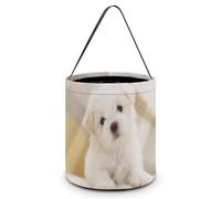 JiuPopular Halloween Handy Candy Bag, Lovely Maltese Dog Handbag, Shoulder Bag for Women Work Daily Use