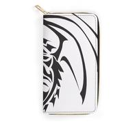 JiuPopular Leather Wallet, Flying Dragons, Small Size and Large Capacity, Easy to Carry