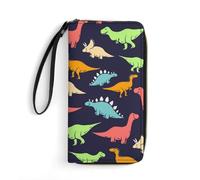 JiuPopular Leather Wallet, Monster DinosaurWallet, with Rope, Small Size and Large Capacity, Easy to Carry