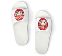 JiuPopular Non-Slip Slippers, Fortune Daruma Sliders for Men And Women, Shower Slides