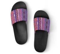 JiuPopular Non-Slip Slippers, Native American Sliders for Men And Women, Shower Slides
