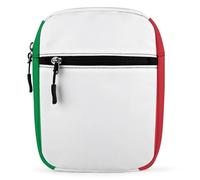 JiuPopular Shoulder Bag, Italy Flag Crossbody Bag, Multi Purpose Small Satchel for Work Business Travel