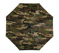 JiuPopular Umbrella, Army Camouflage Auto Umbrella