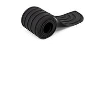 jiuqiwang Car Rear Bumper Protector for VW ID.7 2023, Rubber Scratch-Resistant Trunk Door Entry Guards Accessory Trim,Bl-ack