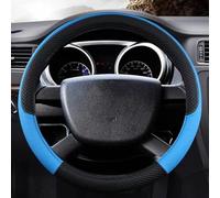 jiuqiwang Car Steering Wheel Cover for Mini Coupé 2012-2015, Breathable Car Accessory Steering Wheel Protector Cover Anti-slip Protector,F