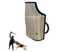 JIURUOZ Dog Bite Training Set, Bite Protection Sleeve, Dog Bite Arm Sleeve Tugs Toy for Trainer German Shepherd Mastiff(Black)