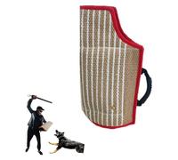 JIURUOZ Dog Bite Training Set, Bite Protection Sleeve, Dog Bite Arm Sleeve Tugs Toy for Trainer German Shepherd Mastiff(Crimson)