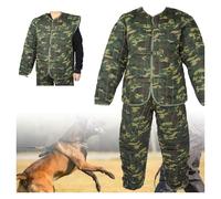 JIURUOZ Dog Training Suit, Anti-Dog Bite Jumpsuit, Professional Dog Training Bite Resistants Full Bite Protection Suit