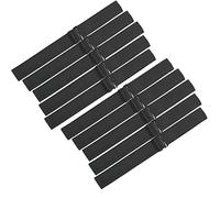 JIUSERLU Adjustable Straps For Wigs And Making Wigs，Adjustable Wig Bands (Black, 1.18‘’ x 10pcs)