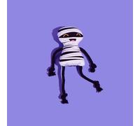 JIUSILIFE Halloween Pet Toys, Cat Plush Toy, Built-in Catnip, Chew Bite Teething Interactive Christmas Filled Lover, for All Kinds of Cats,Black