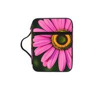 JIUTY Beauty Daisy 1 Printed Bible Tote Bag with Sturdy Handle Protective Carrying Case for Church Worship & Pilgrimage