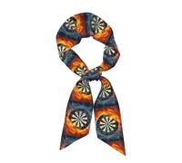 JIUTY Dart Board Colorful Women'S Fashion Scarf Spring Fall Lightweight Patterned Accessory