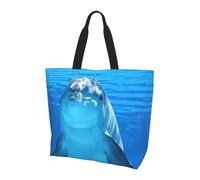 JIUTY Dolphin With A Smile Print