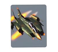 JIUTY Jet Fighters Mouse Pad With Stitched Edge Non-Slip Rubber Base Washable Mouse Pads For Computers Laptop