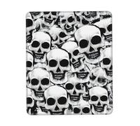 JIUTY Many Mexican Skull Mouse Pad With Stitched Edge Non-Slip Rubber Base Washable Mouse Pads For Computers Laptop