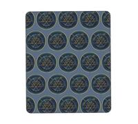 JIUTY Math Geometry Calculus Mouse Pad With Stitched Edge Non-Slip Rubber Base Washable Mouse Pads For Computers Laptop