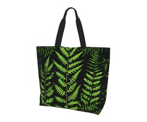 JIUTY Natural Plant Silhouette Fern Leaf Print