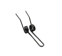 jiuxinyun Stainless Steel Double Torsion Spring, 2.0mm Wire Diameter, 16mm Outer Diameter, 3 Coils