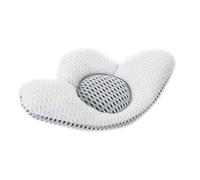 jiuzcare Lumbar Support Pillow for Sleeping, Ergonomic Back Support Cushion for Lower Back Pain Relief, 3D Air Mesh Orthopaedic Bed Wedge for Sciatica, Adjustable Buckwheat Pad (22x13x2.5in)