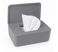 Jiuzcare PP Wet Wipes Dispenser Box with Lid - Durable Baby Tissue Storage Container - Detachable Insert & Non-Slip Base - Keeps Tissues Fresh in Nursery, Bathroom, Kitchen