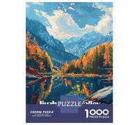 Jiuzhaigou Valley National Park China Jigsaw Puzzle 1000 Pieces, Historic Square Architecture, 1000 Pieces for Adults, Birthday Gift for Adults, Screen-Free Fun, 70x50cm/1000pcs
