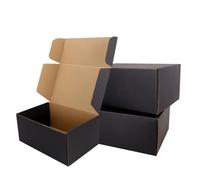 JIUZHOUXIN Shipping Boxes, 9"x6"x4 Which is Anti-Impact Come with Exquisite Sealing Label.Suitable E-Commerce Packaging, Shipping Packaging.