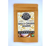 Jivana Spices Spice Blends and Seasonings (Garlic & Coriander Seasoning) 50g, Freshly Roasted & Blended