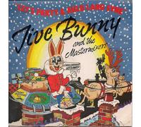 Jive Bunny Let's Party and Auld Lang Syne UK 45 7" single +Picture Sleeve