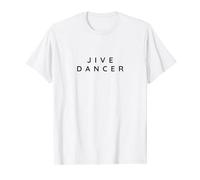 Jive Dancers / Jive Dance Modern, Contemporary Font T-Shirt