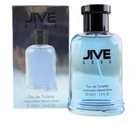 JIVE Parfum for Men EDT Eau De Toilette aporisateur Natural Spray 100ml (Jive Aqua)